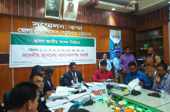 চট্টগ্রামের ৮ সংসদীয় আসনে বাতিল হলো ১৮জন প্রার্থীর মনোনয়নপত্র