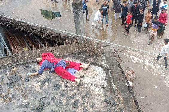 ৩৩ হাজার ভোল্টের লাইনে বিদ্যুৎস্পৃষ্ট হয়ে গৃহপরিচারিকার মৃত্যু