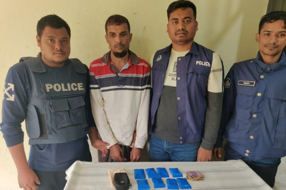 নবীগঞ্জে ১৬০০ পিস ইয়াবাসহ গ্রেপ্তার ১