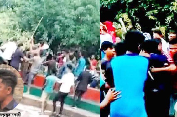 চুনারুঘাট পার্কে হামলার শিকার বিশ্বনাথের শিক্ষার্থীরা