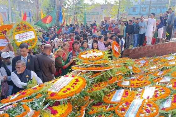 সিলেটে যথাযোগ্য মর্যাদায় বিজয় দিবস পালিত