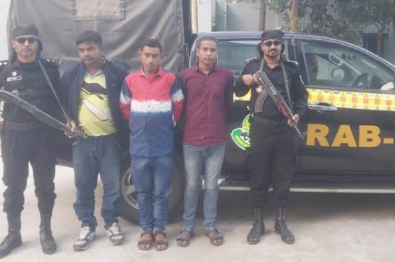 হবিগঞ্জে চা বাগান এলাকায় ডাকাতি, লুন্ঠিত মালামালসহ ৩ ডাকাত গ্রেপ্তার