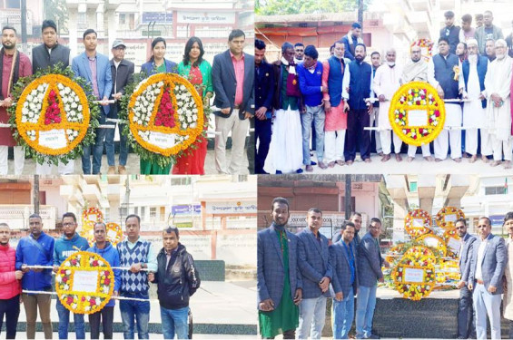 যথাযোগ্য মর্যাদায়  বিশ্বনাথে মহান বিজয় দিবসে উদযাপন