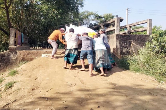 দোয়ারাবাজারে ৩ কি.মি. সড়ক সংস্কার হয়নি দেড় যুগেও