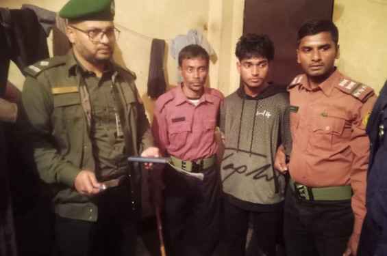 ব্রাহ্মণবাড়িয়ায় রেললাইনের স্পেণ্ডাল ক্লিপ খোলার দায়ে যুবক আটক
