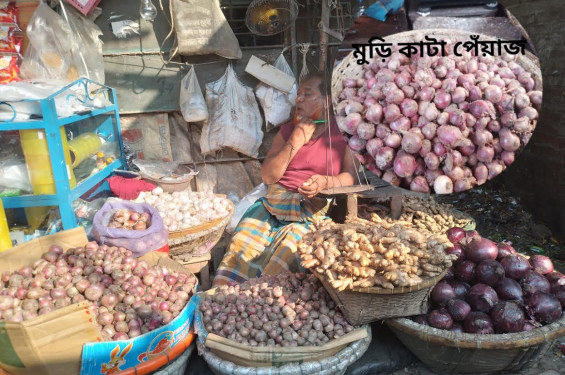বাজারে স্বস্তি ফেরাচ্ছে মুড়িকাটা পেঁয়াজ
