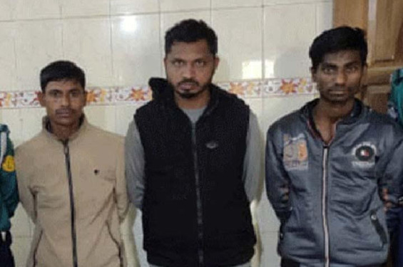 সিলেটে ৩ ডাকাত গ্রেফতার
