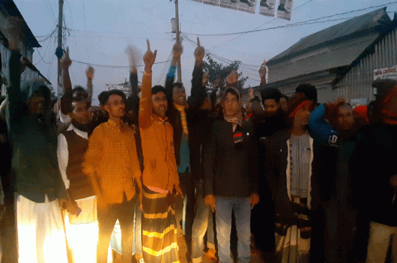 আজমিরীগঞ্জে ঈগলের শোডাউন থেকে মহিলাকে লাঞ্ছিত