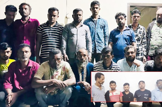 সিলেটে বিভিন্ন ঘটনায় আটক ২০