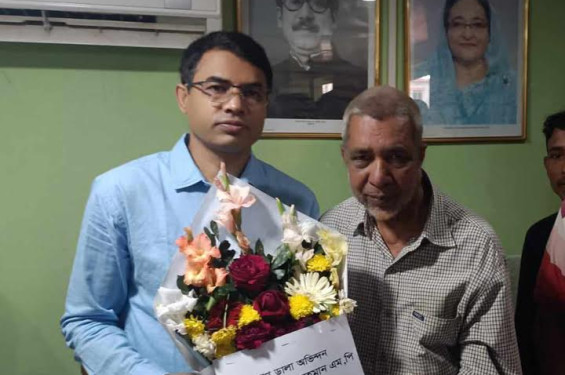 এমপি জিল্লুর রহমানকে অভিনন্দন জানালেন কৃষিবিদ উসমান মিয়া