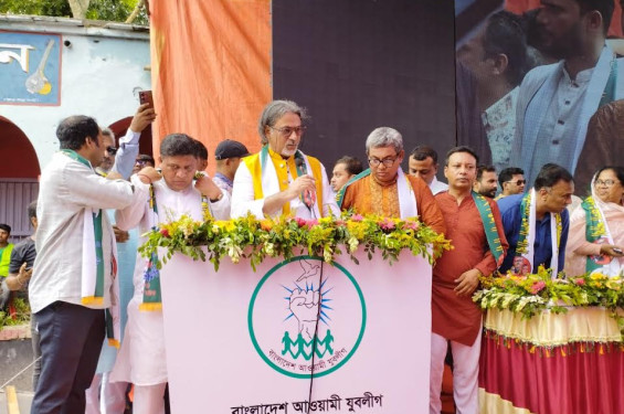 বিএনপি ও তাদের সহযোগীদের ষড়যন্ত্র বাস্তবায়ন হতে দেবো না’-যুবলীগ চেয়ারম্যান পরশ