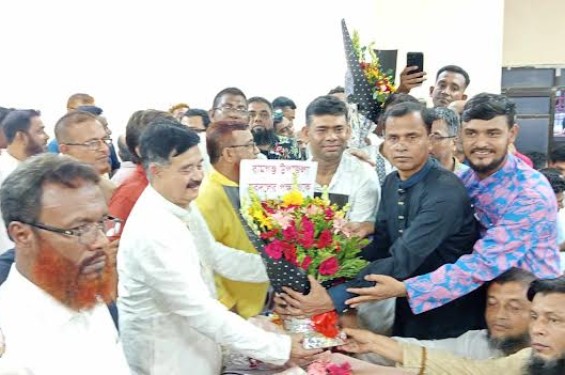 রামগঞ্জে বিএনপি ও অঙ্গসংগঠনের উদ্যোগে ১২ দলীয় জোট নেতাকে গন সংবর্ধনা