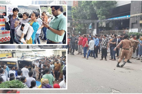 উত্তরায় স্কুল ভবনে বিমান বিধ্বস্ত, মঙ্গলবার রাষ্ট্রীয় শোক ঘোষণা