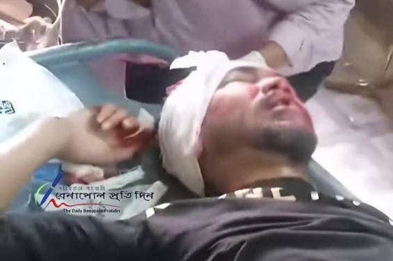 শার্শায় দুই মোটরসাইকেলের সংঘর্ষে আহত ৫