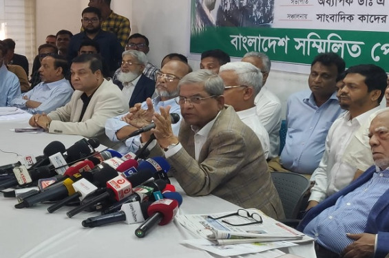 অন্তর্বর্তী সরকারের ওপর সন্দেহ আসতে শুরু করেছে: মির্জা ফখরুল