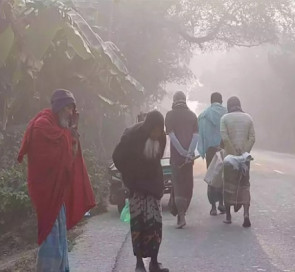 পঞ্চগড়ে তাপমাত্রা নেমেছে ৮.৮ ডিগ্রিতে, টানা ছয় দিন ধরে চলছে শৈত্যপ্রবাহ