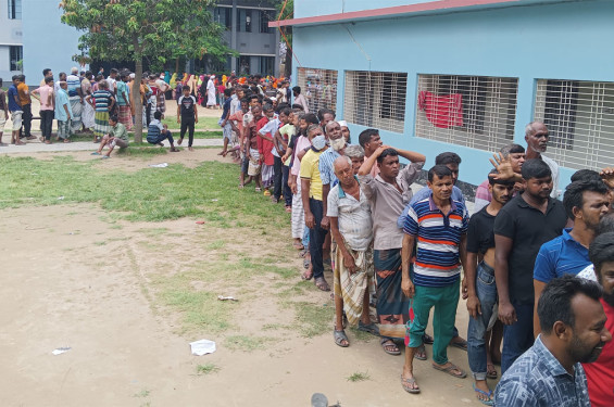 সারাদেশে ভোট পড়েছে ৫৯.৪৪ শতাংশ: ইসি