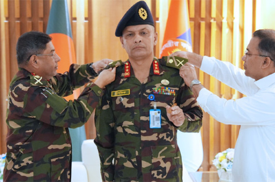সশস্ত্র বাহিনী বিভাগের নতুন প্রিন্সিপাল স্টাফ অফিসারের দায়িত্বভার গ্রহণ