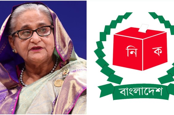 অপরাধ করেছেন শেখ হাসিনা, ব্যবস্থা নেওয়ার সুযোগ নেই ইসির
