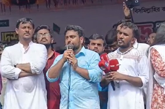 নতুন করে কোনো গডফাদারের আবির্ভাব হতে দেব না : নাহিদ ইসলাম