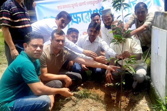 চান্দিনায় জুলাই শহীদদের স্মরণে ‘এক শহীদ, এক বৃক্ষ’ রোপণ কর্মসূচি পালন