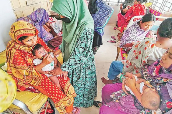হাম ও উপসর্গে মৃত্যু   ৮০০ ছাড়াল