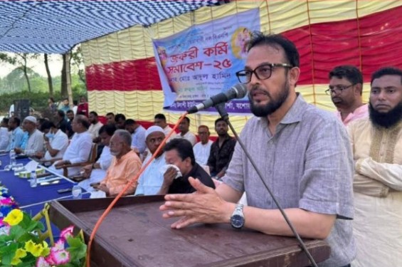 যশোরের শার্শা উপজেলায় উলাশীতে বিএনপির জরুরী কর্মী সমাবেশ