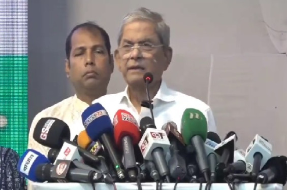 প্রধান উপদেষ্টার বক্তব্যে আশাহত বিএনপি মহাসচিব মির্জা ফখরুল