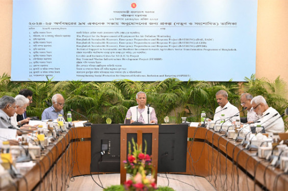 একনেকে ৪৫ হাজার কোটি টাকার ২৫ প্রকল্প অনুমোদন
