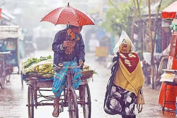 টানা ৫ দিন দেশজুড়ে   বজ্রবৃষ্টির আভাস