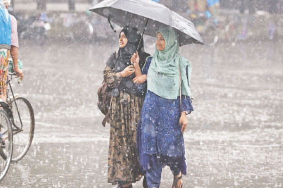 সারাদেশে বজ্রসহ   বৃষ্টির আভাস