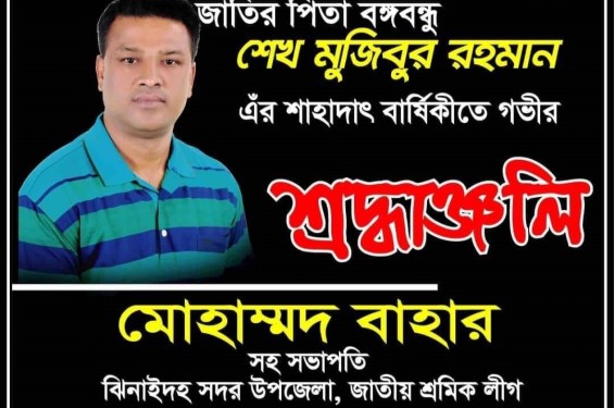 ঝিনাইদহের ভূমিদস্যু বাহার আবার সক্রিয়: দল বদলে ফিরেছে পুরনো অপকর্মে