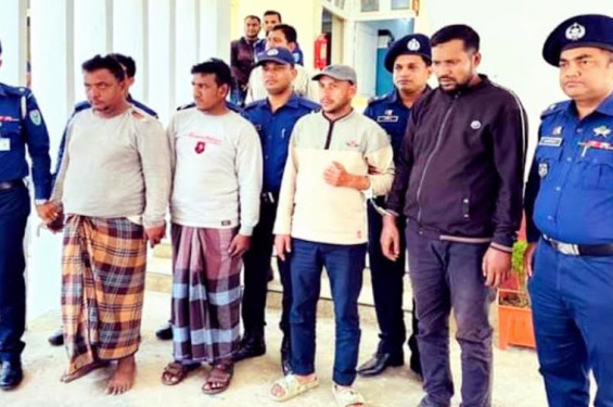মৌলভীবাজারের পুলিশের বিশেষ অভিযানে আন্তজেলা ছিনতাই চক্রের ৪ সক্রিয় সদস্য গ্রেফতার