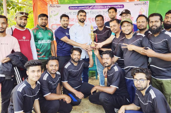 বিশ্বনাথে ১০ম ডেফোডিল ক্রিকেট টুর্ণামেন্টে বিশ্বনাথ থিয়েটার চ্যাম্পিয়ন