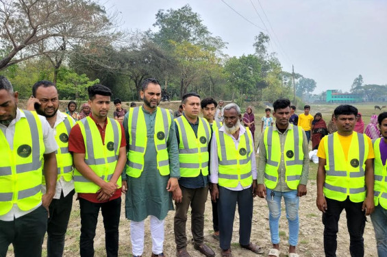 শান্তিগঞ্জে সেবা ফাউন্ডেশনের উদ্যোগে দরিদ্র মানুষের মাঝে খাদ্যসামগ্রী বিতরণ