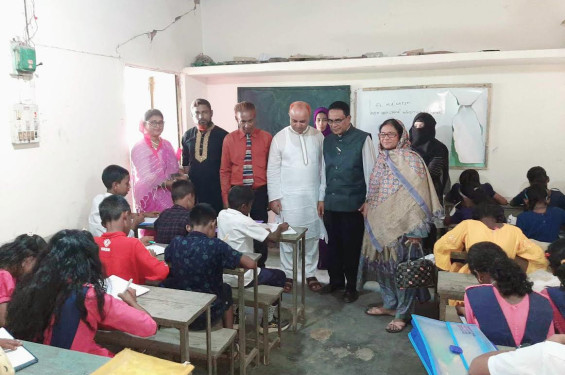 শ্রীমঙ্গলে চতুর্থ-পঞ্চম শ্রেণীর ৭৫৫জন শিক্ষার্থীদের মেধা মুল্যায়ন পরিক্ষা অনুষ্ঠিত