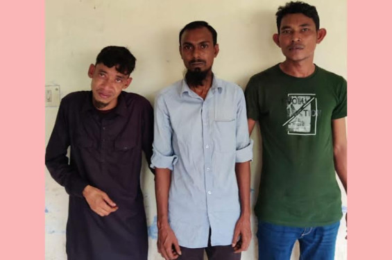 সিলেট কাজিরবাজারে তিন জুয়াড়ী আটক