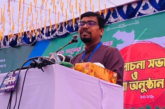 হাদিকে গুপ্ত ও নিষিদ্ধ বাহিনী হামলা করেছে: নোয়াখালীতে শিবির সেক্রেটারি
