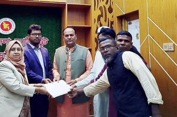 নড়াইল-১ আসনে এনসিপি নেতা নাজমুল হাসানের মনোনয়নপত্র সংগ্রহ