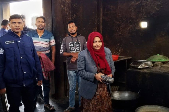 কালীগঞ্জে চার রেস্তোরাঁকে জরিমানা, জনস্বার্থে প্রশাসনের কঠোর হুঁশিয়ারি