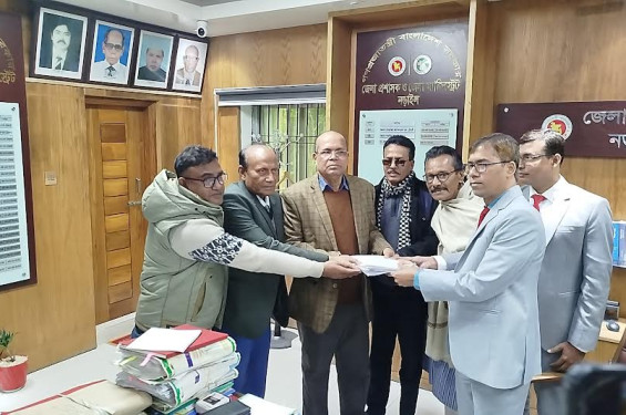 নড়াইল-২ আসনে বিএনপির প্রার্থী ফরিদুজ্জামানের মনোনয়নপত্র দাখিল