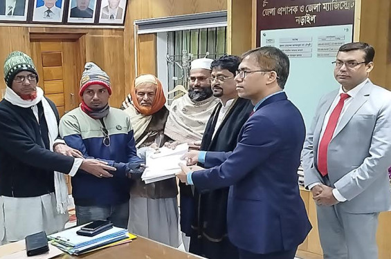 নড়াইল-২ আসনে গণঅধিকার পরিষদের প্রার্থী নূর ইসলামের মনোনয়নপত্র দাখিল