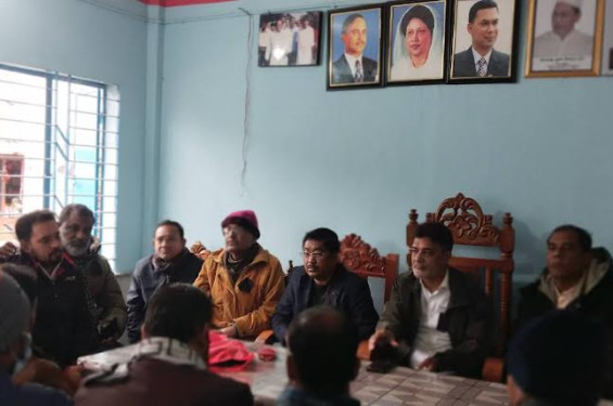 বামনায় জমি নিয়ে বিরোধ: পাল্টা সংবাদ সম্মেলনে মিথ্যাচারের অভিযোগ