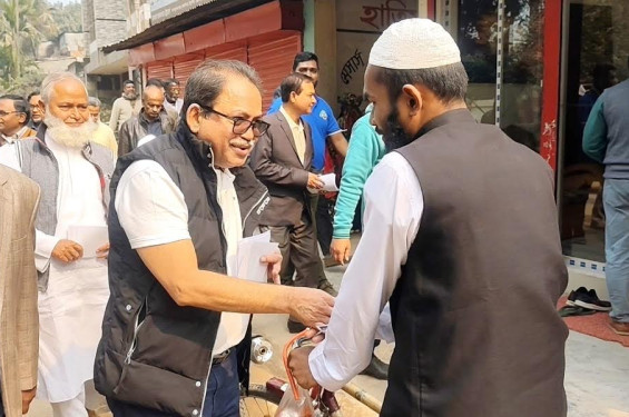 ঠাকুরগাঁও-১ আসনে মির্জা ফখরুলের পক্ষে প্রচারণা শুরু