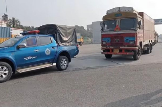 বেনাপোল দিয়ে ভারত থেকে ১২৫ টন বিস্ফোরক আমদানি
