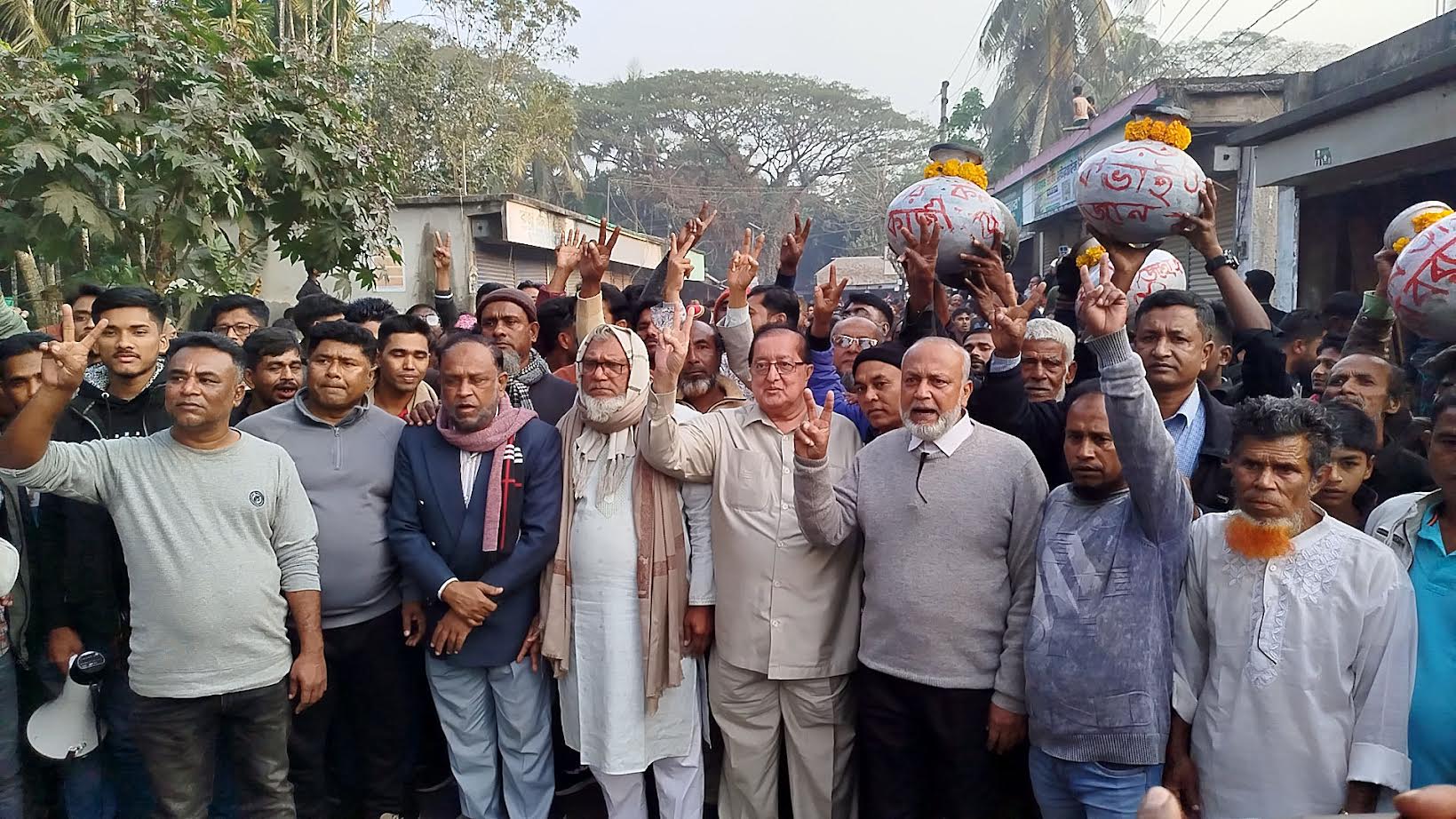 নড়াইল-১ আসনে স্বতন্ত্র প্রার্থী নাগিব হোসেনের নির্বাচনী প্রচার, উন্নয়নের প্রতিশ্রুতি