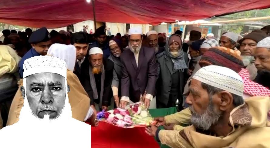 বাউফলে বীর মুক্তিযোদ্ধা মকবুল হোসেনের রাষ্ট্রীয় মর্যাদায় দাফন