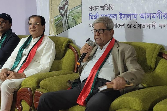 ভারত পানির ন্যায্য হিস্যা দেয়নি: মির্জা ফখরুল