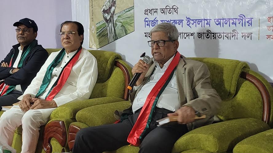 ভারত পানির ন্যায্য হিস্যা দেয়নি: মির্জা ফখরুল