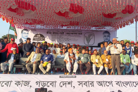 নাসিরনগরে ধানের শীষের জনসভা: পরিবর্তনের অঙ্গীকার আলালের